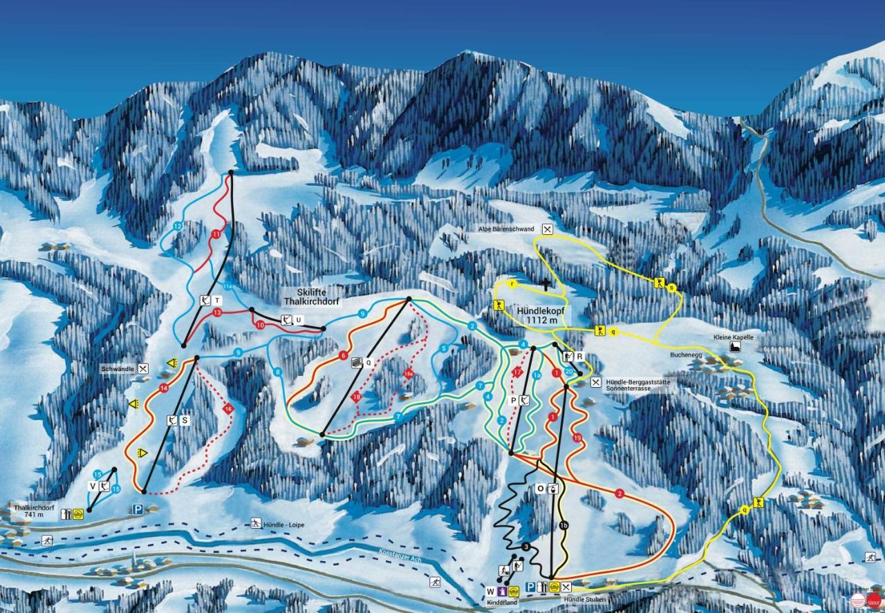 אוברשטאופן Konstanzer Bergblick Mit Wintergarten מראה חיצוני תמונה